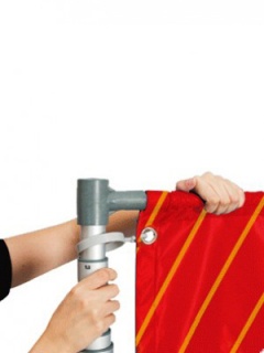 Expand Flagstand inkl. Druck