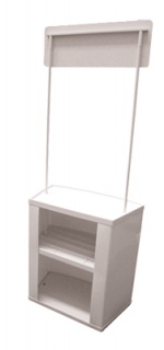Promotiontheke mit Topschild