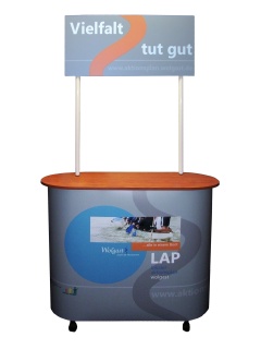 Werbetheke Berlin mit Topschild