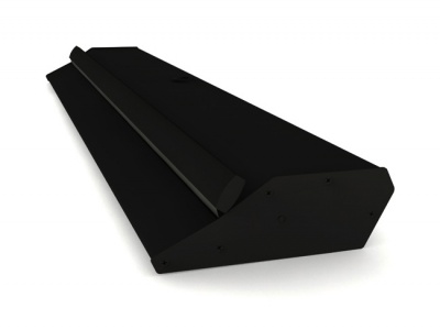 Roll Up Exklusiv Schwarz 200 cm Breit inkl. Druck