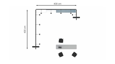 Messestand Multiframe Set
