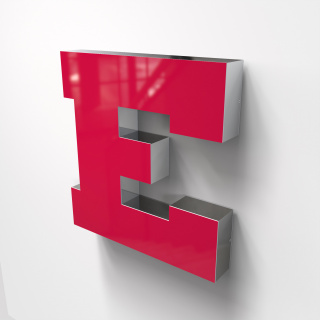 3D LED Buchstaben Profil 6 Frontleuchter