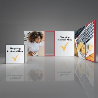 Mobiler LED Messestand proLEDs 15qm Set 06