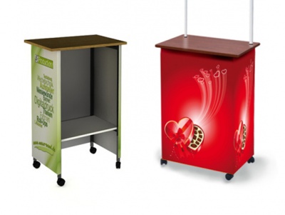 Messestand XXS inkl. Theke und Druck
