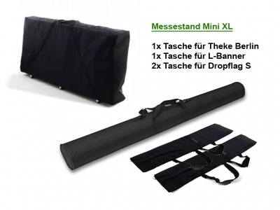 Messestand Mini XL inkl. Theke und Druck
