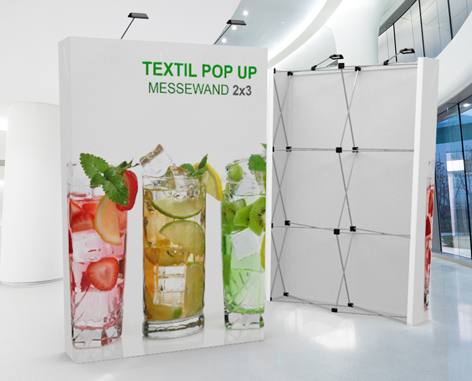 Textil PopUp 3x2 - Professional
