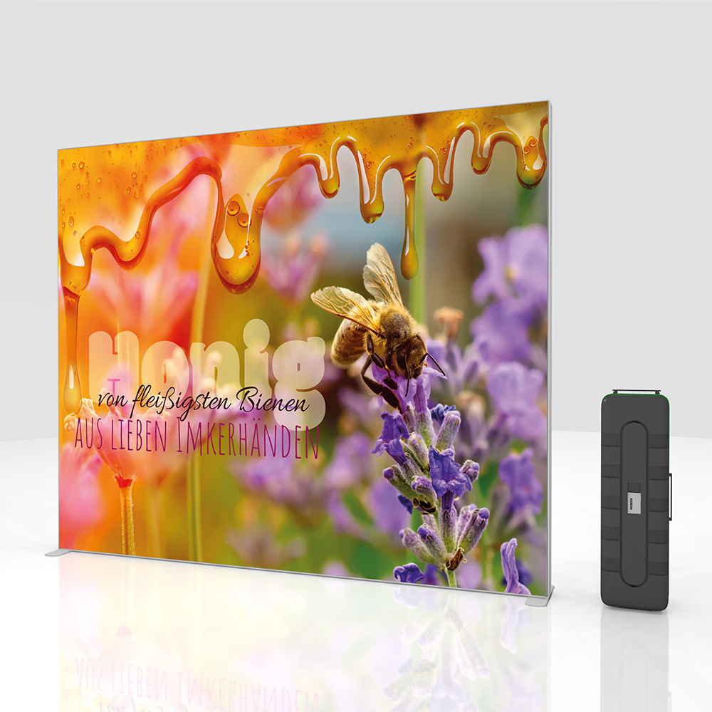 BIG proLEDs Messewand, Messestand Modul 300 cm Breit