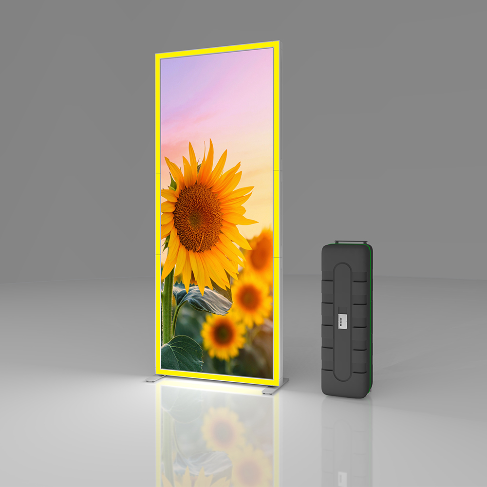 LED Lightframe proLEDs Messewand, Messestand Modul 100cm Breit