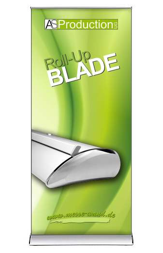 Roll Up Blade inkl. Druck